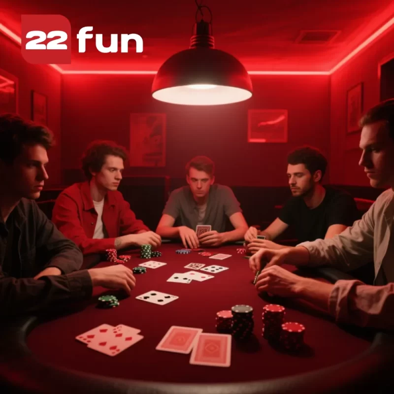 Live Poker Games at 22FUN Thailand
