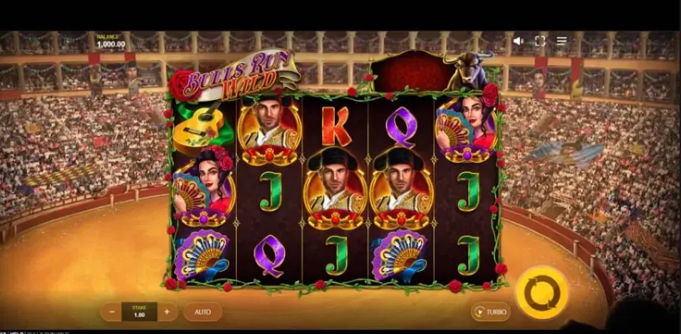 Bulls Run Wild gameplay